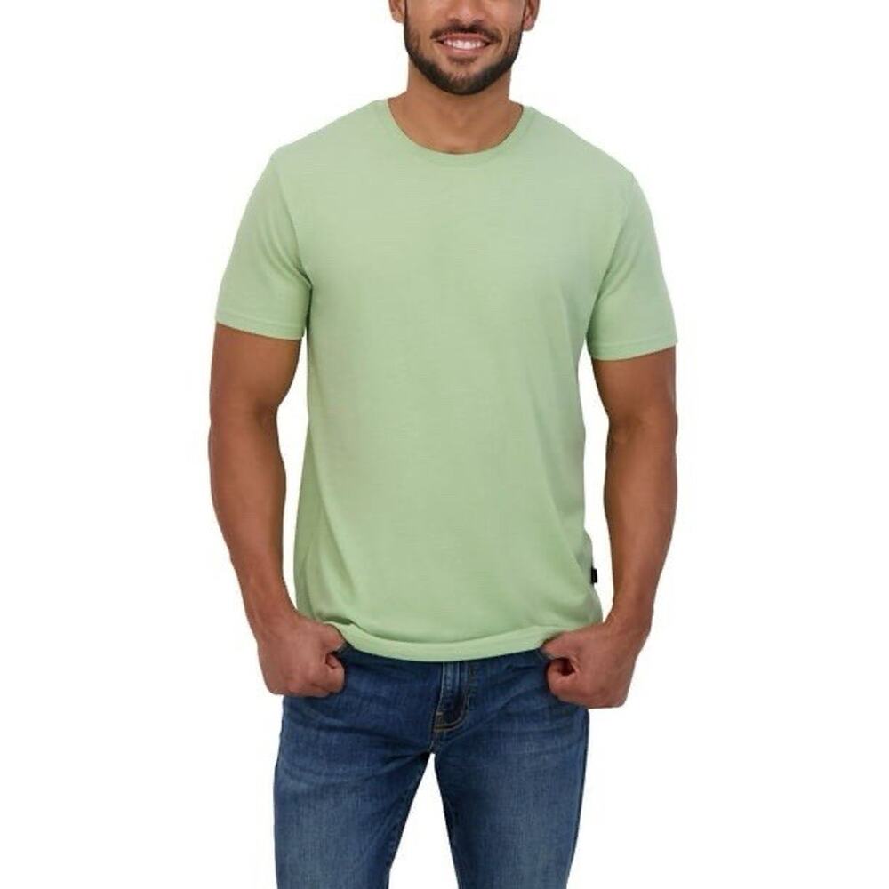 Lucky Brand Men's Ultra-Soft Classic Fit Short Sleeve Jersey T-Shirt (Green, S)